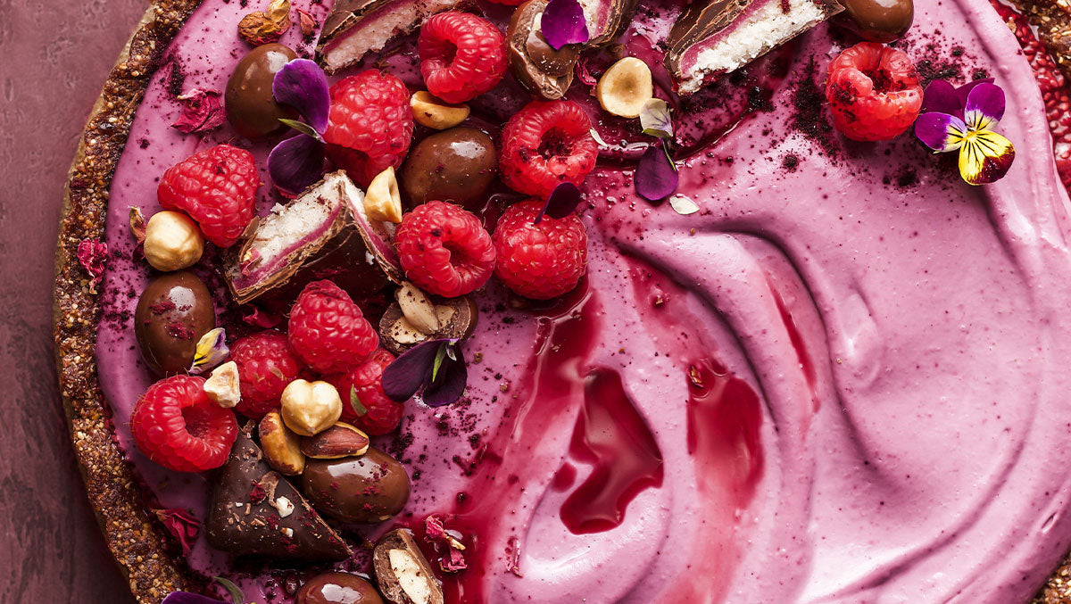 COLLAGEN ROSE TART YUM!